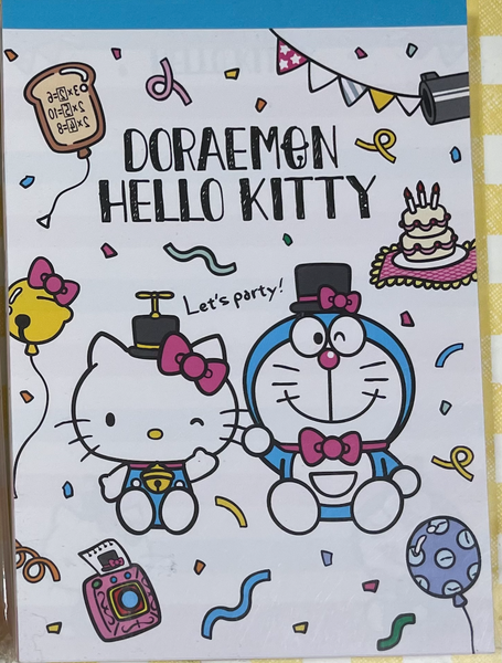 Hello Kitty x 多啦a夢 Memo
