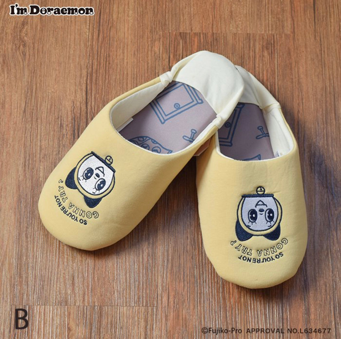 Flowering Doraemon 室內鞋