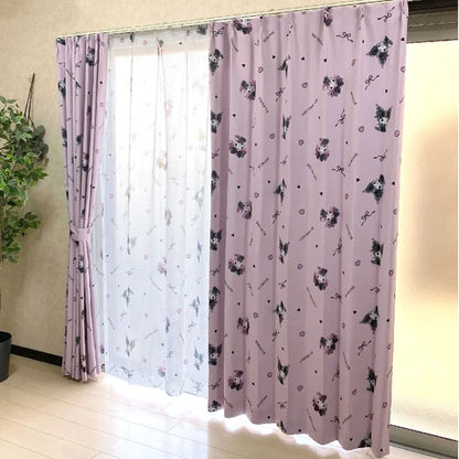 Sanrio Kuromi 2級遮光遮熱 窗簾/窗砂