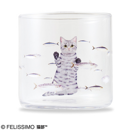 Felissimo 貓水族館玻璃杯