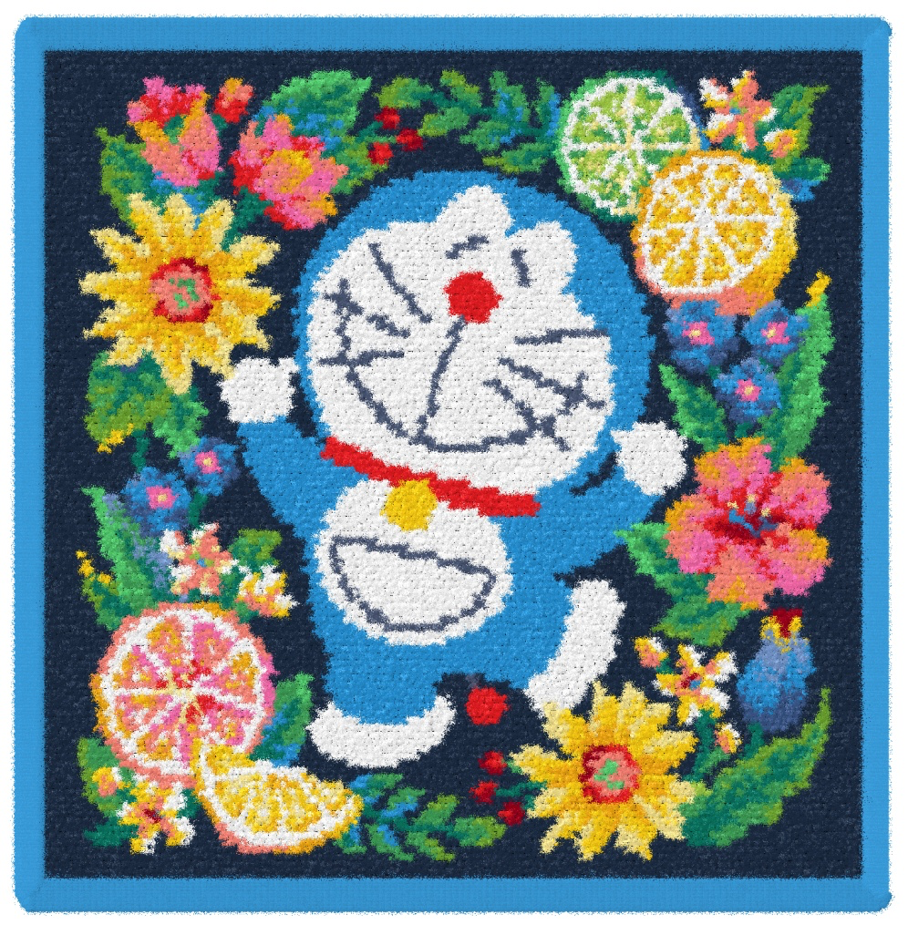 FEILER Doraemon Chenille fabric手帕 2022