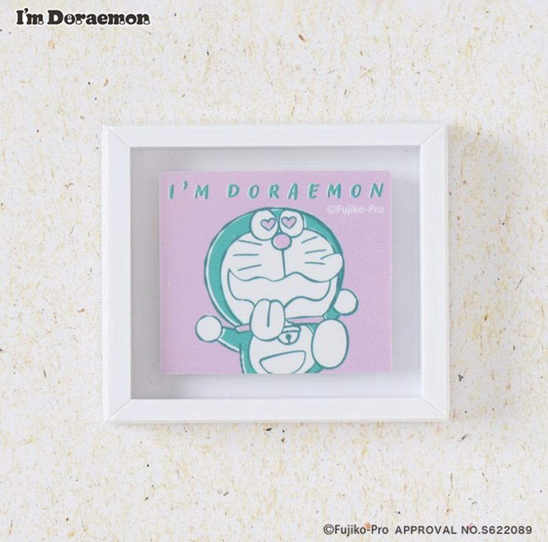 Flowering x Doraemon Frame Magnet