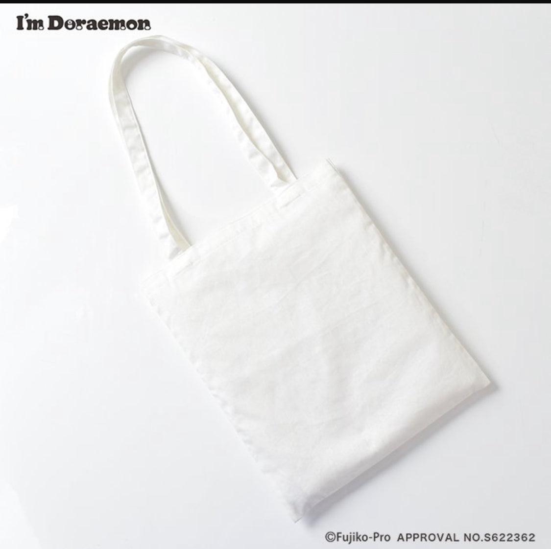 Flowering x Doraemon 棉質刺繡 Totebag