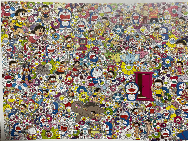 村上隆大Post Card THE DORAEMON EXHIBITION