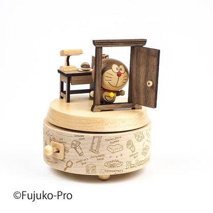 Wooderlife多啦A夢隨意門木製音樂盒Wooden Music Box