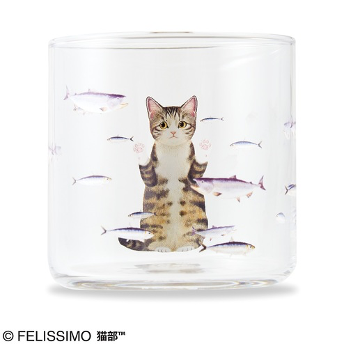 Felissimo 貓水族館玻璃杯