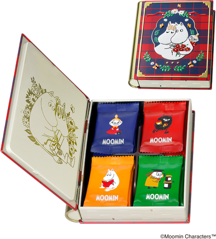 Moomin Plain Chocolate Book 16枚入