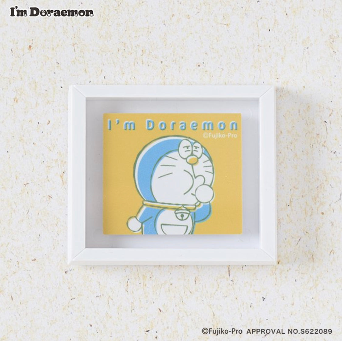 Flowering x Doraemon Frame Magnet