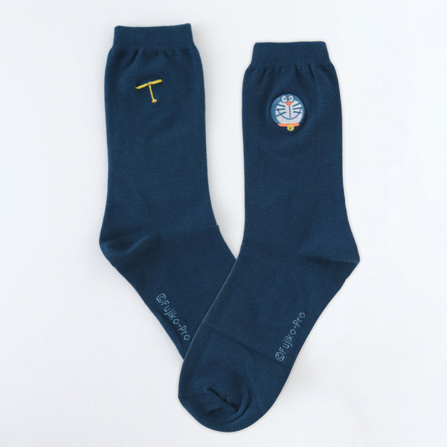 Green Flash x Doraemon 刺繡長襪