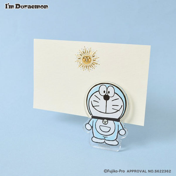 Flowering x Doraemon Memo Clip Stand
