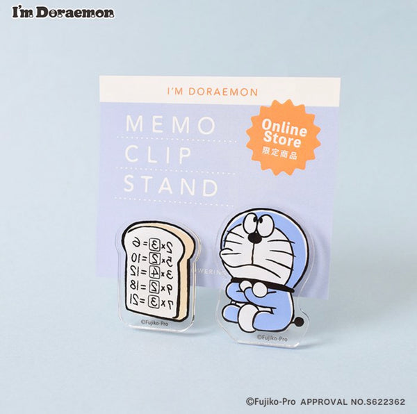 Flowering x Doraemon Memo Clip Stand