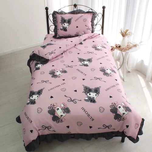Kuromi x 床上用品 3點套裝