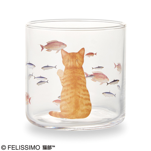 Felissimo 貓水族館玻璃杯