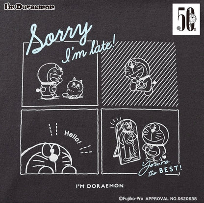 I'M DORAEMON 漫畫圖案 半袖TEE