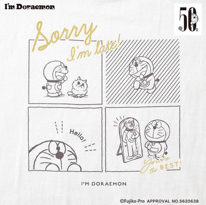I'M DORAEMON 漫畫圖案 半袖TEE