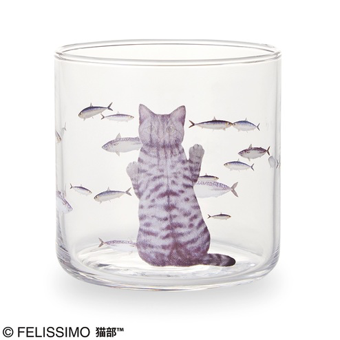 Felissimo 貓水族館玻璃杯