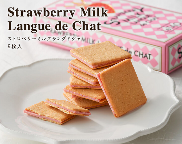 LeTAO Strawberry Milk Langue de Chat
