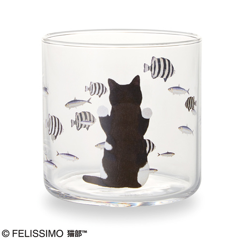 Felissimo 貓水族館玻璃杯