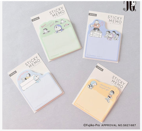 Flowering x Doraemon Sticky Memo