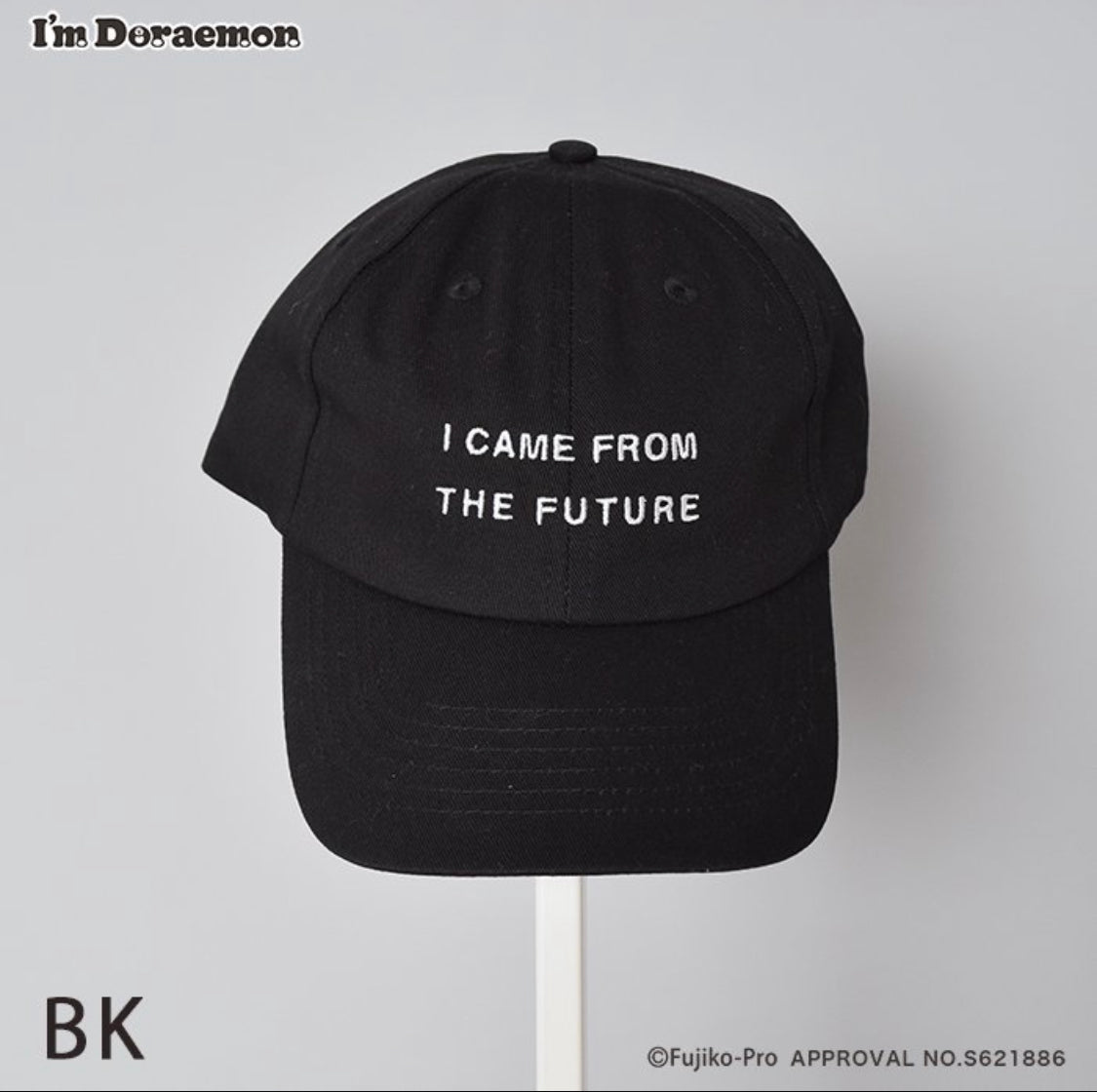 “I CAME FROM THE FUTURE” 刺繡CAP帽