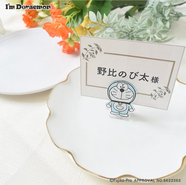 Flowering x Doraemon Memo Clip Stand