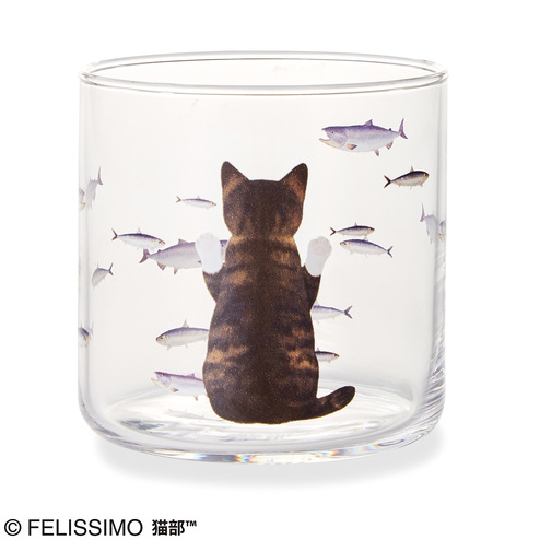 Felissimo 貓水族館玻璃杯