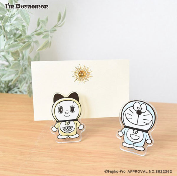 Flowering x Doraemon Memo Clip Stand