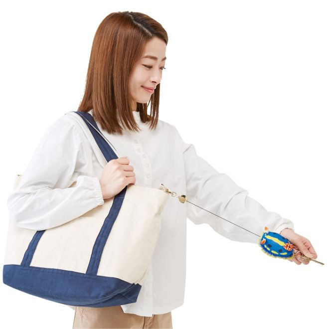 Felissimo 海蛞蝓可伸縮鎖匙包
