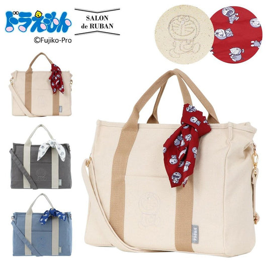 SALON de RUBAN 多啦A夢兩用手袋連絲巾