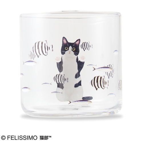 Felissimo 貓水族館玻璃杯