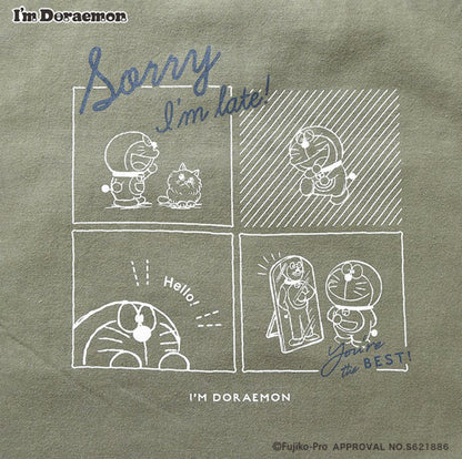 I'M DORAEMON 漫畫圖案 半袖TEE